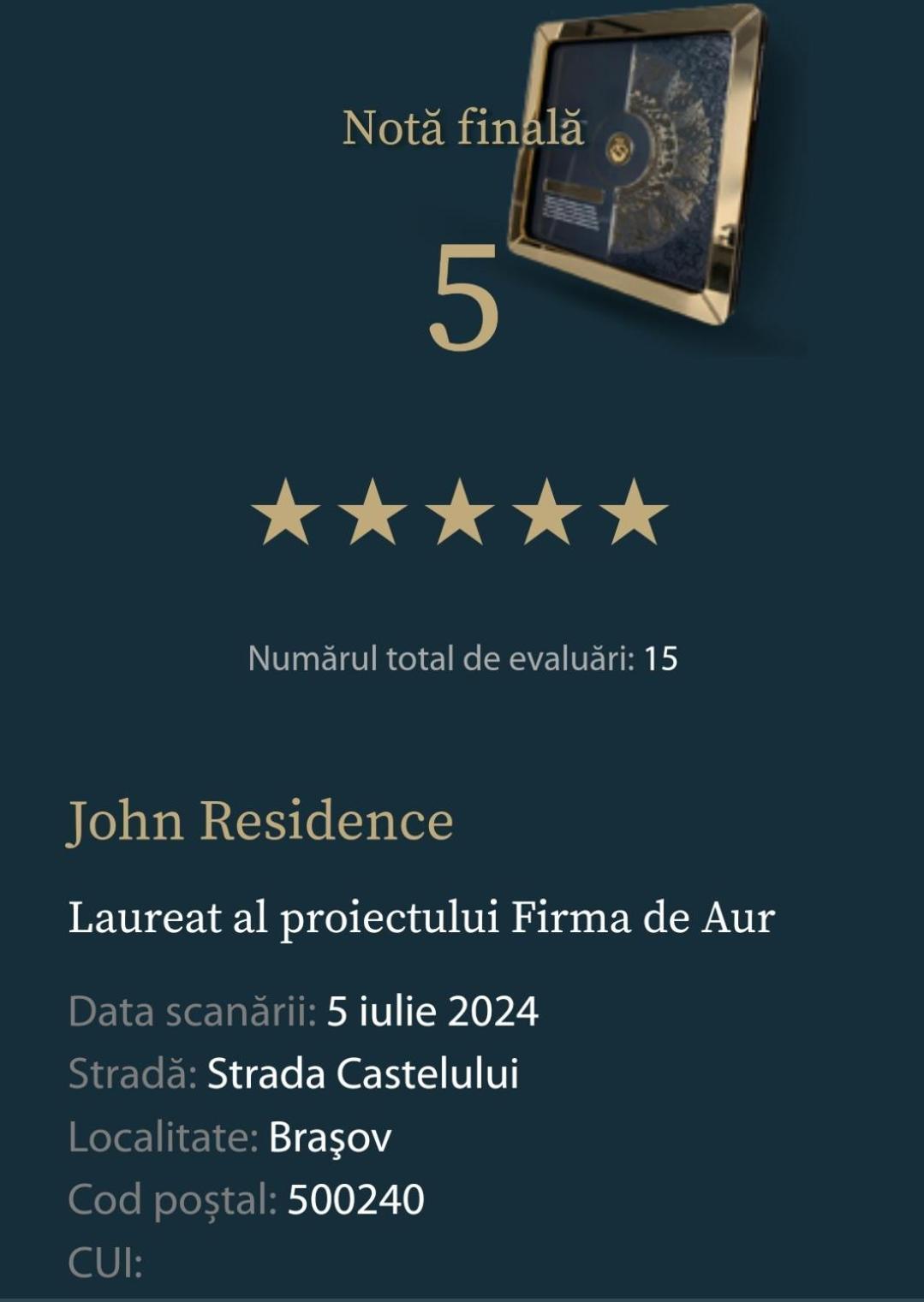 John Residence Apartment Brasov With Parking Option Esterno foto